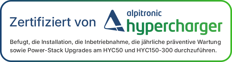 Zertifikat Hypercharger